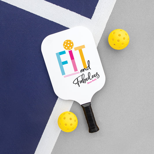 FIT AND FABULOUS PICKLEBALL PADDLE | DENISE AUSTIN COLLECTION