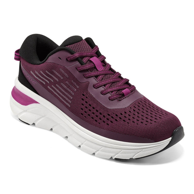 Easy Spirit x Denise Austin Mel EMOVE Walking Shoe - Wine