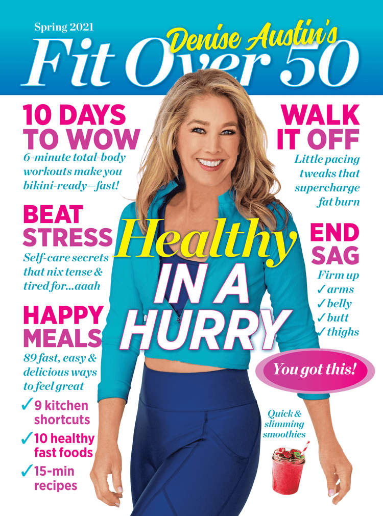 Denise Austin’s Fit Over 50: Healthy In A Hurry!