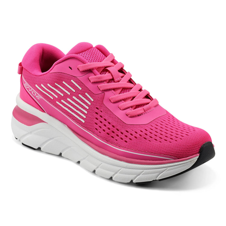 Denise Austin Mel EMOVE Walking Shoes - Neon Pink